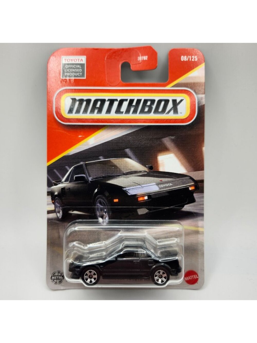 Matchbox 1984 Toyota MR2 Black 2025 08/125